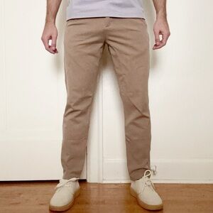 Mugsy Men’s Belmonts Classic Stretch Chino Pant Khaki 31x29